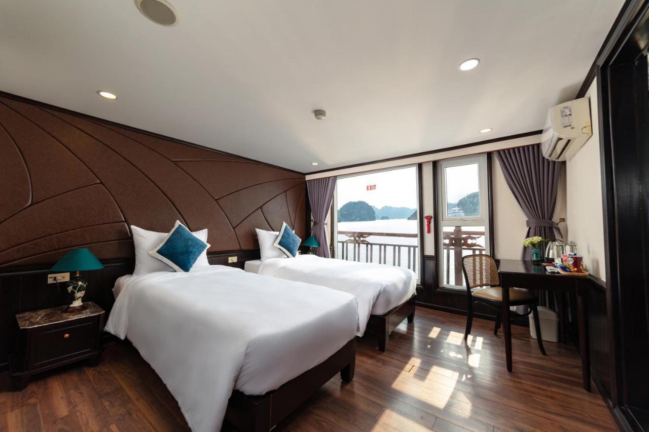 Hotel Amanda Cruise Ha Long Bay Exterior foto