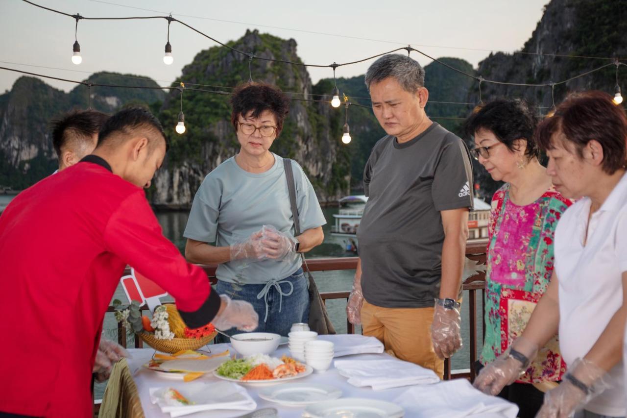 Hotel Amanda Cruise Ha Long Bay Exterior foto